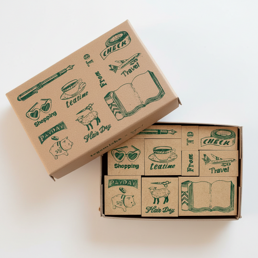 Planner Stamp Set, Aya Inoue (いのうえ彩)