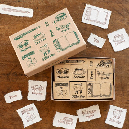 Planner Stamp Set, Aya Inoue (いのうえ彩)