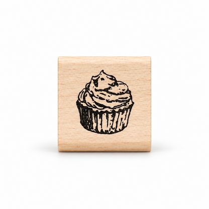 Cup Cake, Stamp by Keiko Endo