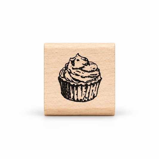 Cup Cake, Stamp by Keiko Endo