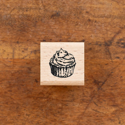 Cup Cake, Stamp by Keiko Endo