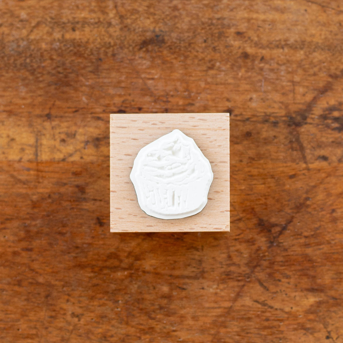Cup Cake, Stamp by Keiko Endo