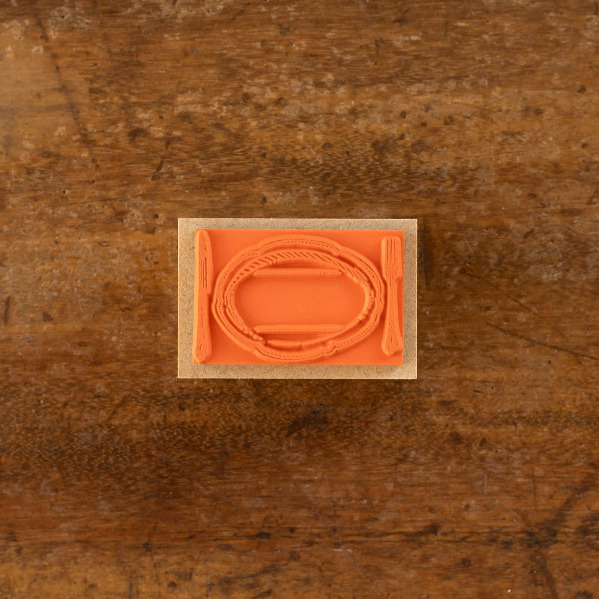 Dinner Plate, Stamp by Aya Inoue
