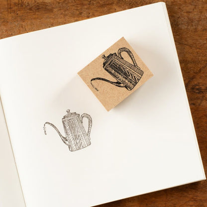 Coffee Pot, Stamp by Aya Inoue