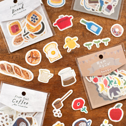 Bread, Stickers by Ayu Iwashima