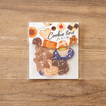 Cookie Tin, Stickers by Sato Yuki