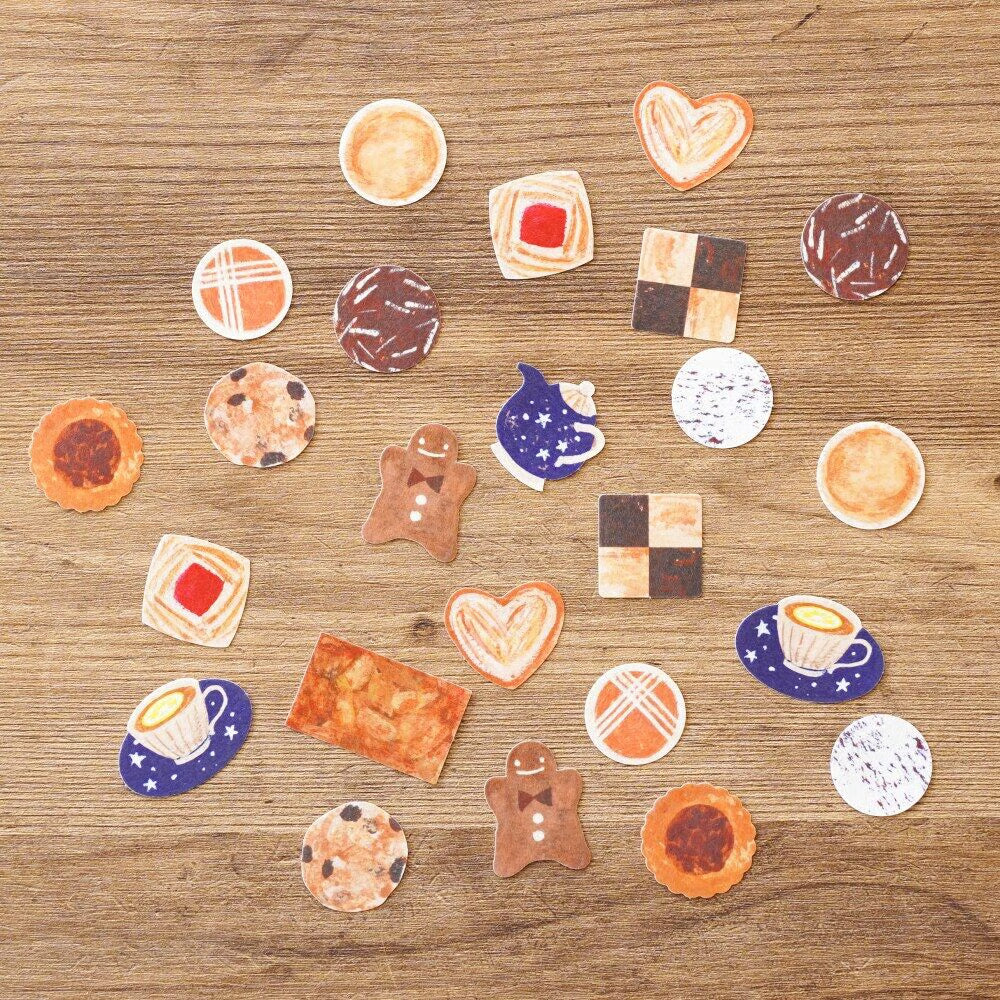 Cookie Tin, Stickers by Sato Yuki