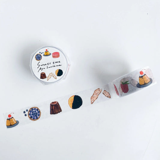 Sweets Time, Masking Tape by Ayu Iwashima, 20mm×5m