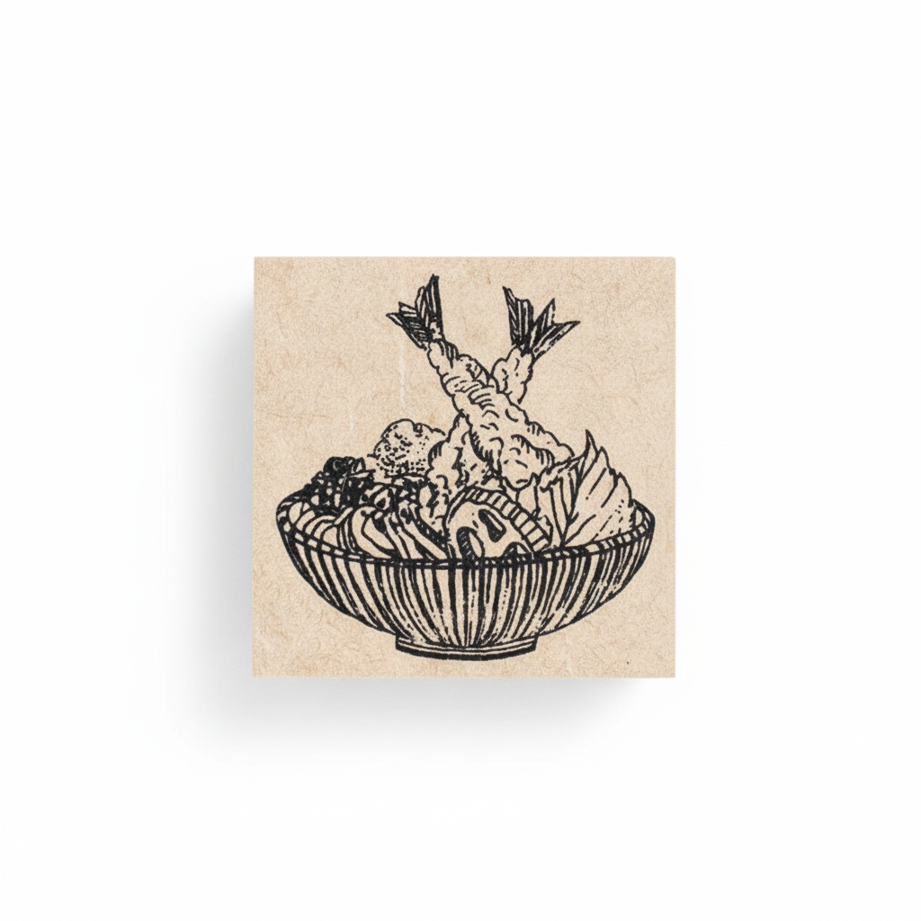 Tempura Don, Stamp by Aya Inoue