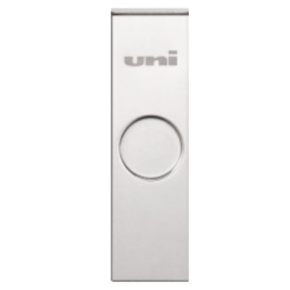uni Metal Case, Smudge-Proof Leads, 0.5mm, HB