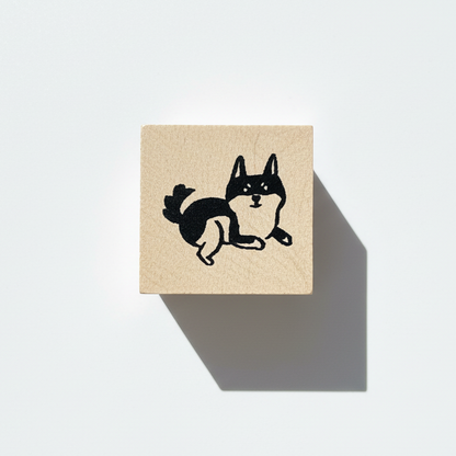 柴犬｜迷你木頭印章