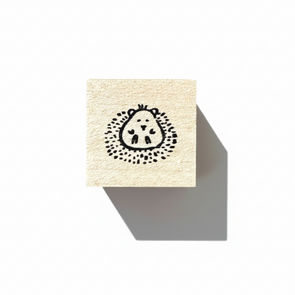 刺蝟｜迷你木頭印章