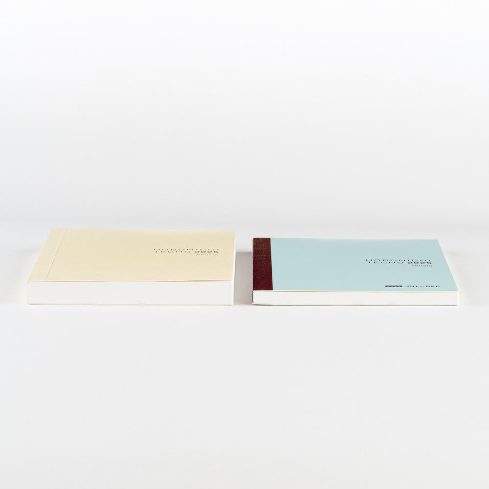 2027 Hobonichi Cousin Avec Books, Daily 6-month x 2 book set, A5 Japanese