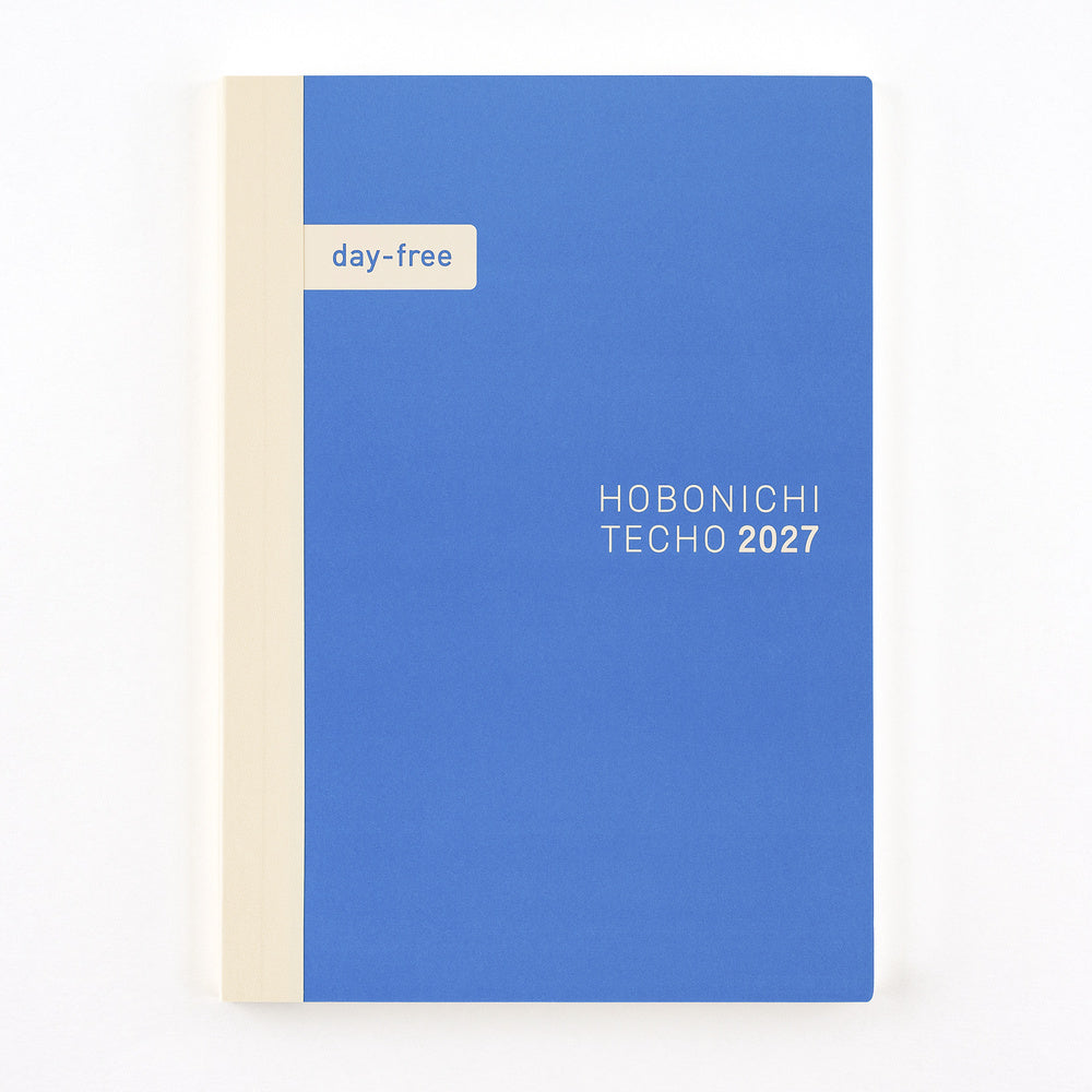 2027 Hobonichi Cousin Day-Free Book, A5 Japanese