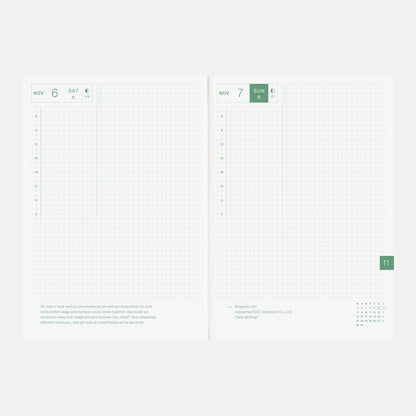 2027 Hobonichi Cousin Book, A5