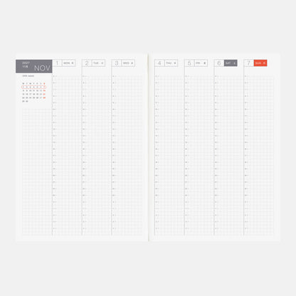 2027 Hobonichi Cousin Book, A5