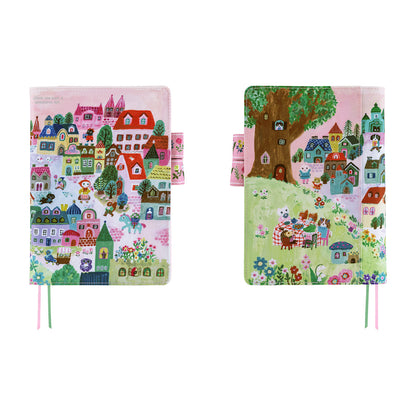 Yumi Kitagishi: White Cat Village, A5 Techo Cover