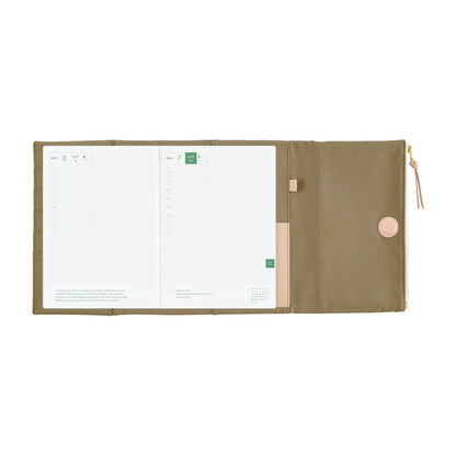 Tragen: Bitter Plaid, A5 Techo Cover