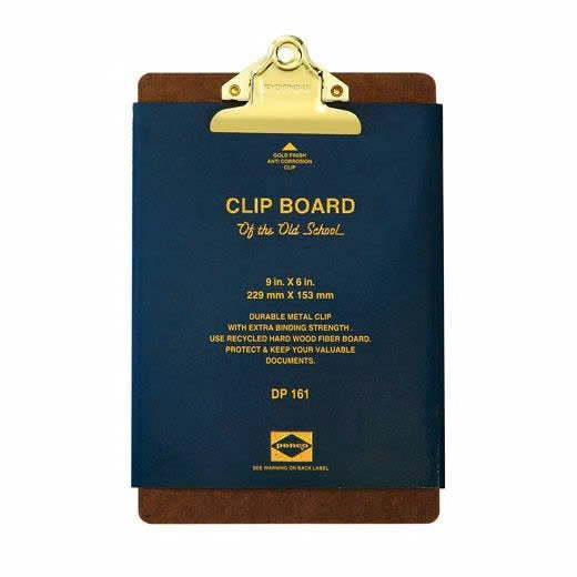 Gold A5, penco Clip Board of the Old School