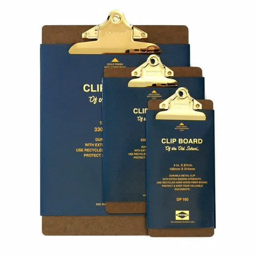 Gold A5, penco Clip Board of the Old School