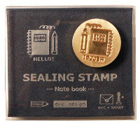 eric x SANBY, Sealing Stamp - Notebook (ノート)