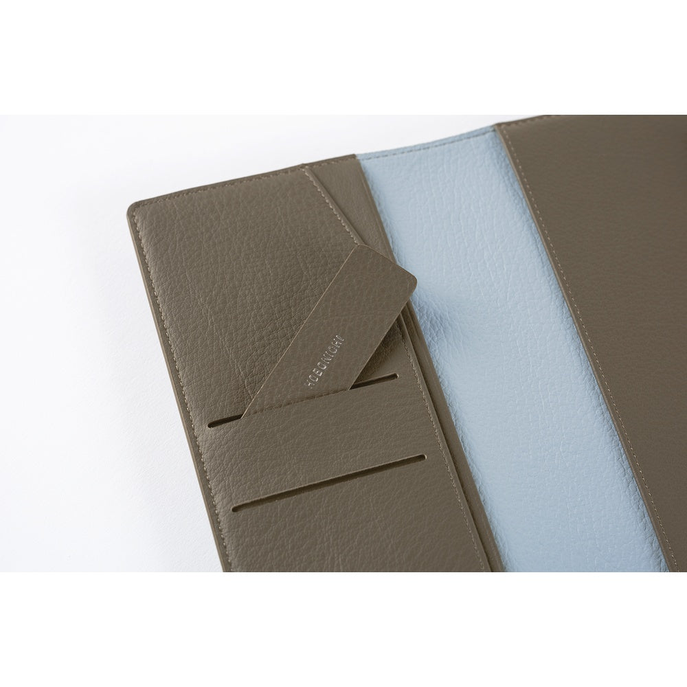 Leather: Taut (Gray & Light Blue), Weeks Techo Cover