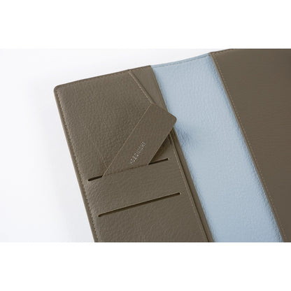 Leather: Taut (Gray & Light Blue), Weeks Techo Cover
