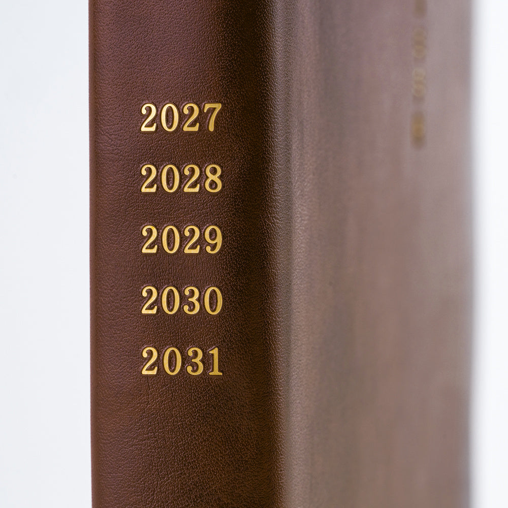 Large Hobonichi 5-Year Techo Japanese Book (2027-2031), A5 size