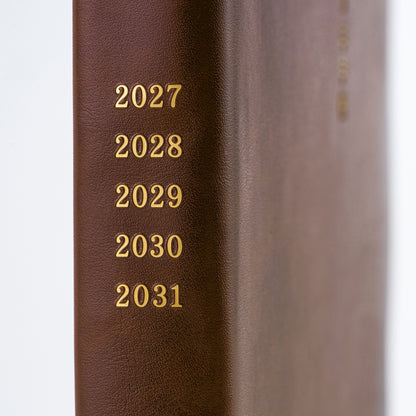 Large Hobonichi 5-Year Techo Japanese Book (2027-2031), A5 size