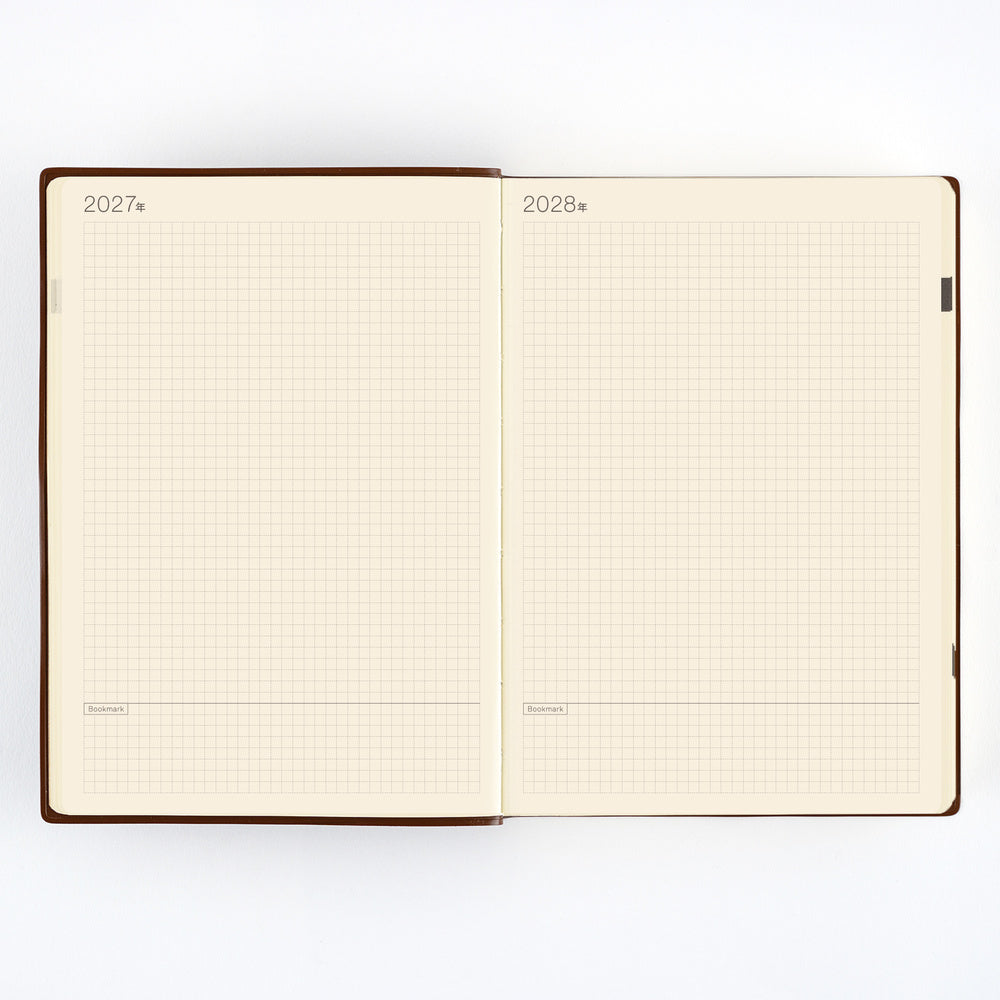 Large Hobonichi 5-Year Techo Japanese Book (2027-2031), A5 size