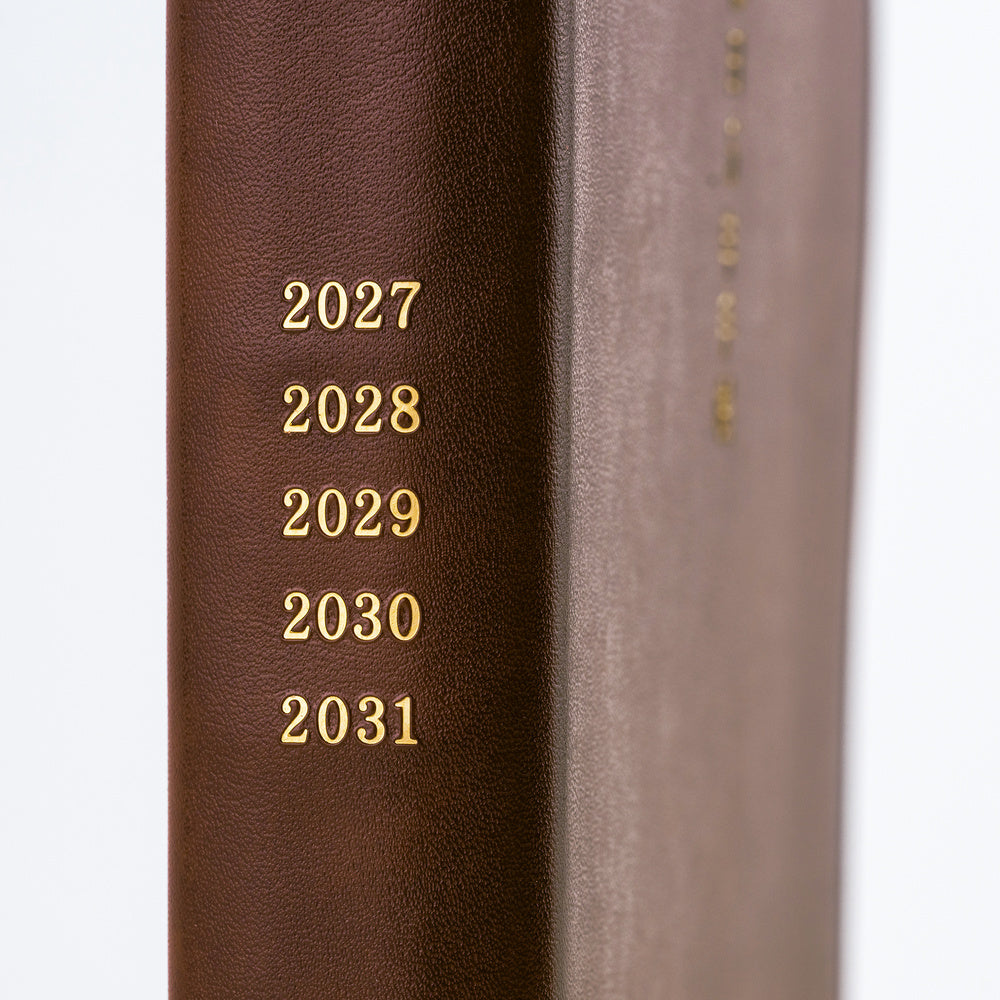 Hobonichi 5-Year Techo Japanese Book (2027-2031), A6 size