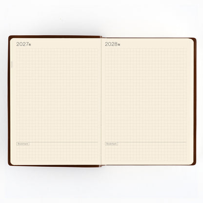 Hobonichi 5-Year Techo Japanese Book (2027-2031), A6 size