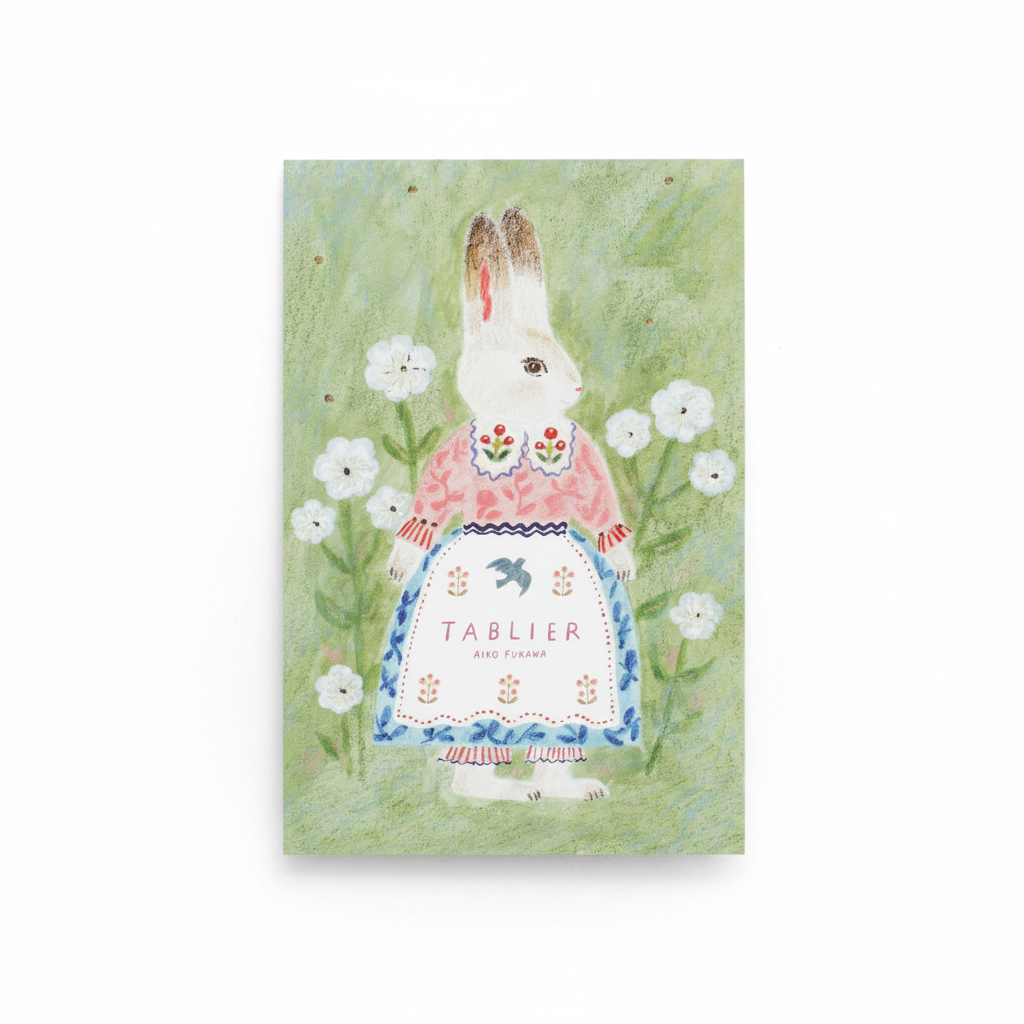 TABLIER, Postcard Pad by Aiko Fukawa, Hyogensha cozyca products
