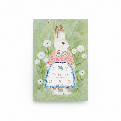 TABLIER, Postcard Pad by Aiko Fukawa, Hyogensha cozyca products