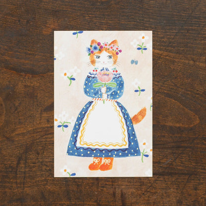 TABLIER, Postcard Pad by Aiko Fukawa, Hyogensha cozyca products