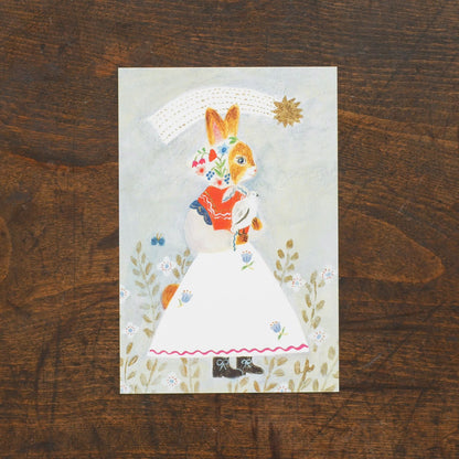TABLIER, Postcard Pad by Aiko Fukawa, Hyogensha cozyca products