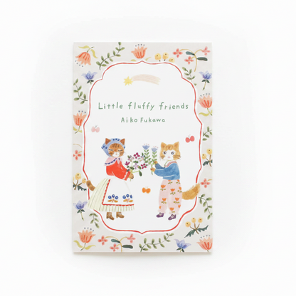 Little Fluffy Friends, Postcard Pad by Aiko Fukawa, Hyogensha cozyca products