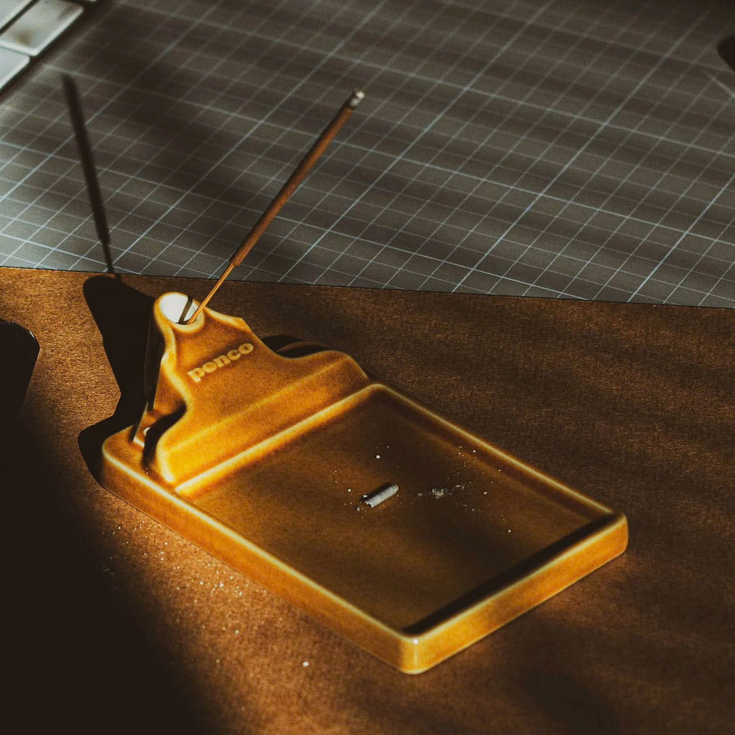Brown, penco Clip Board Shaped Incense Holder