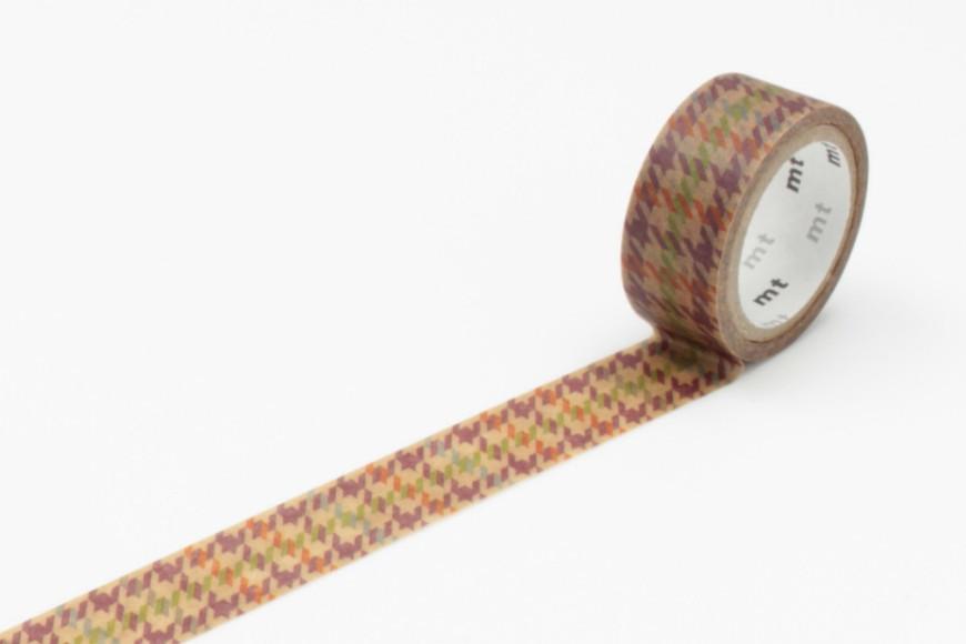 🎁 Chidori Check, mt fab Wax Paper Tape (100% off)