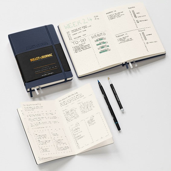 Bullet Journal x LEUCHTTURM1917, A5 (Medium) Green23, Bullet Journal Edition 2