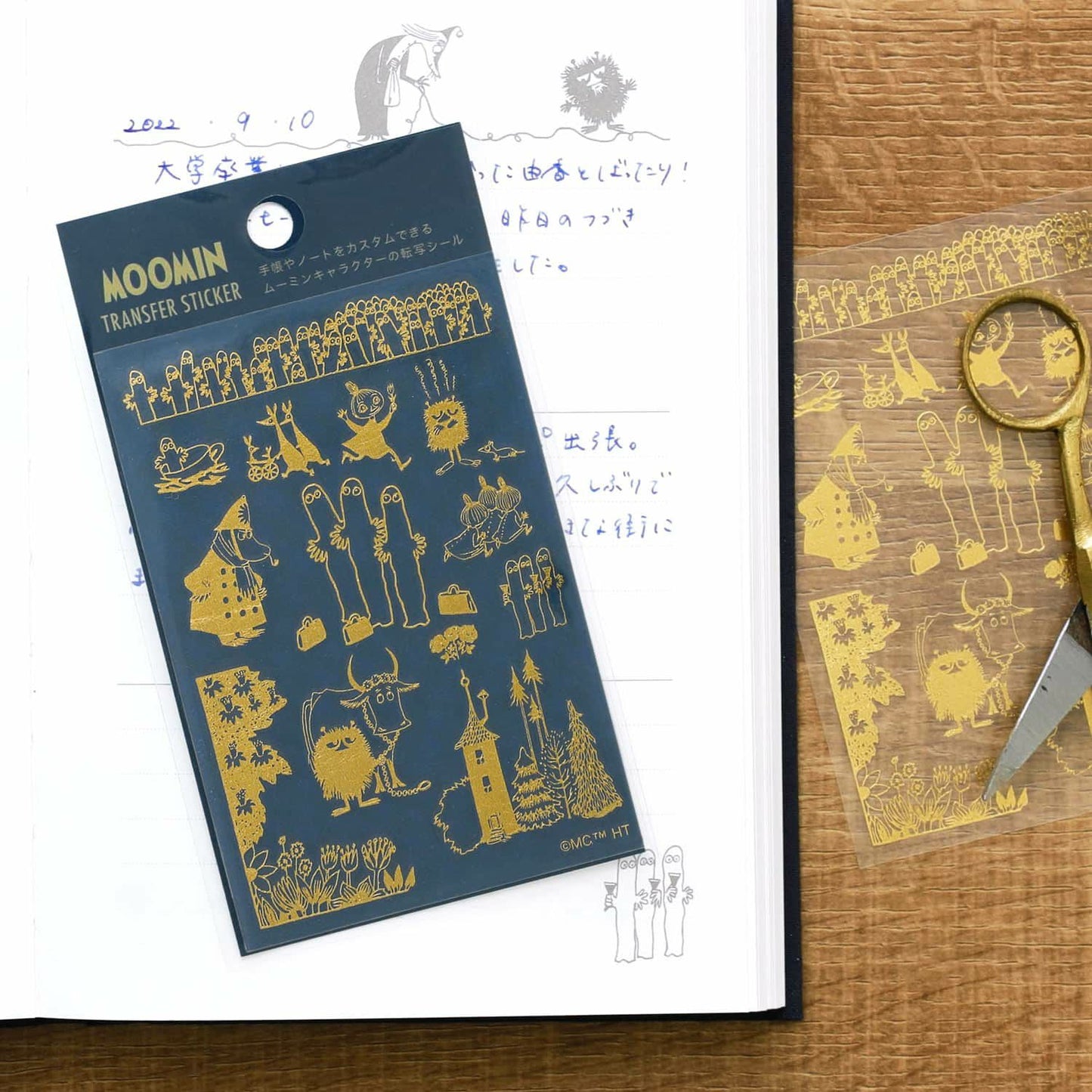 Hattifatteners, Moomin Transfer Sticker