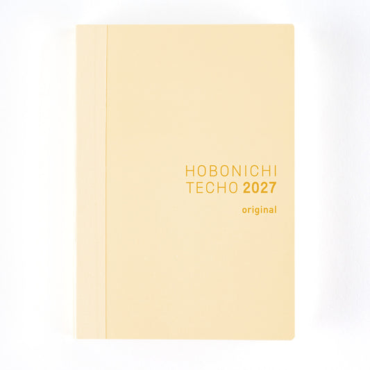 2027 Hobonichi Original Book, A6