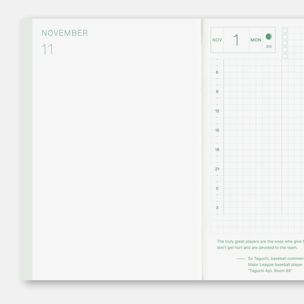2027 Hobonichi Original Book, A6