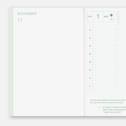 2027 Hobonichi Original Book, A6