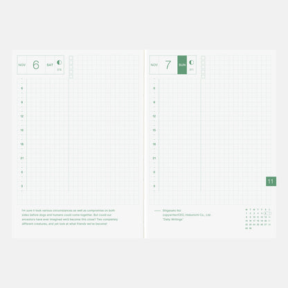 2027 Hobonichi Original Book, A6