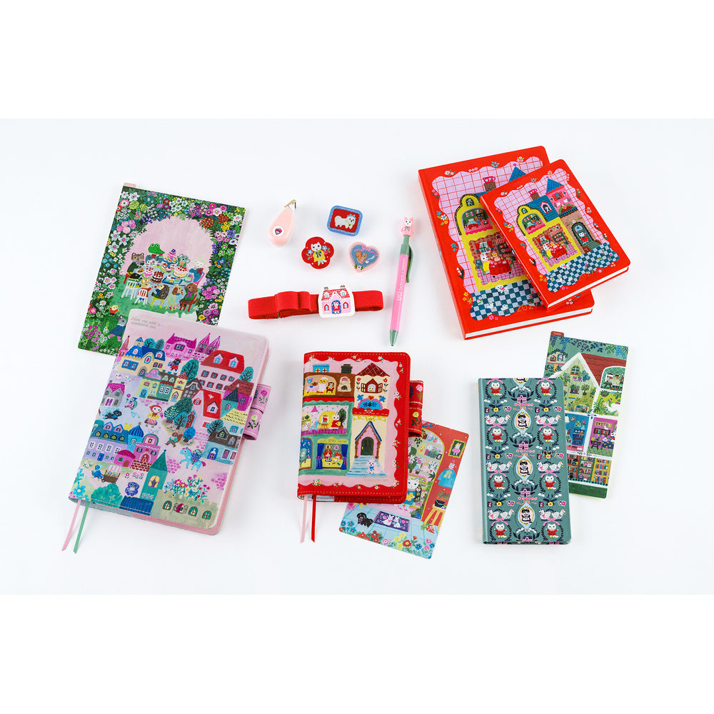 Yumi Kitagishi: White Cat House, A6 Techo Cover