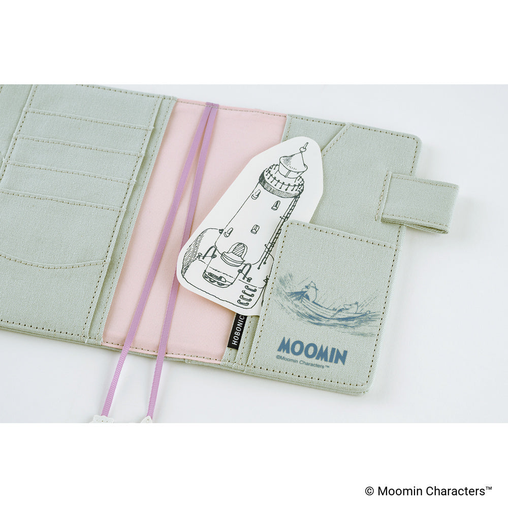 Moomin: My Yard (Pale Mint), A6 Techo Cover