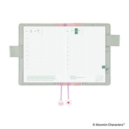 Moomin: My Yard (Pale Mint), A6 Techo Cover