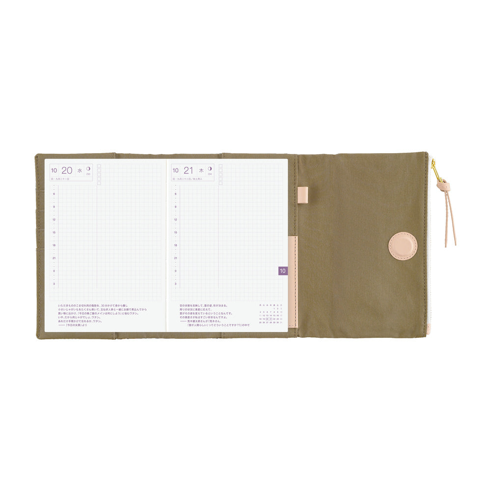 Tragen: Bitter Plaid, A6 Techo Cover