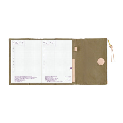 Tragen: Bitter Plaid, A6 Techo Cover